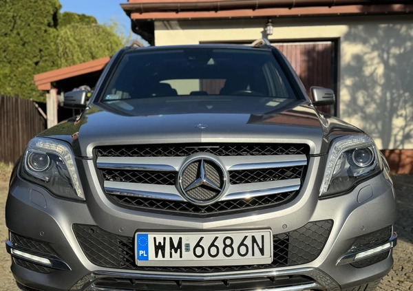 Mercedes-Benz GLK cena 74000 przebieg: 128000, rok produkcji 2012 z Warszawa małe 232